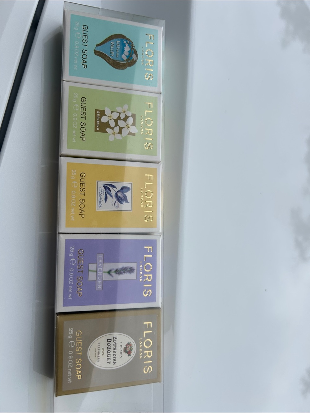Floris London Guest Soap Set - Assorted Pastel Scents